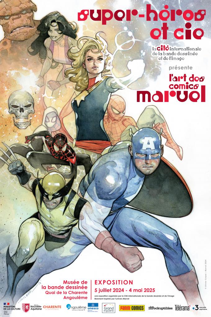 Super-héros & Cie, l'art des comics Marvel